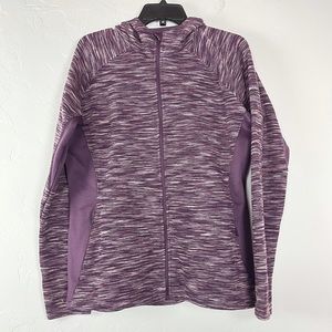 Columbia Jacket Optic Hooded Fleece Got It Purple